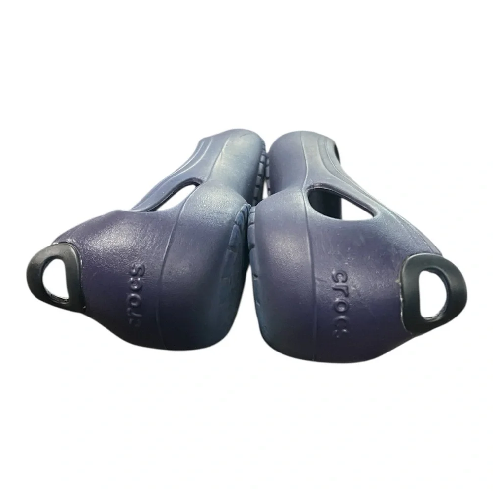 CROCS Kadee ballet flats in navy blue size 6